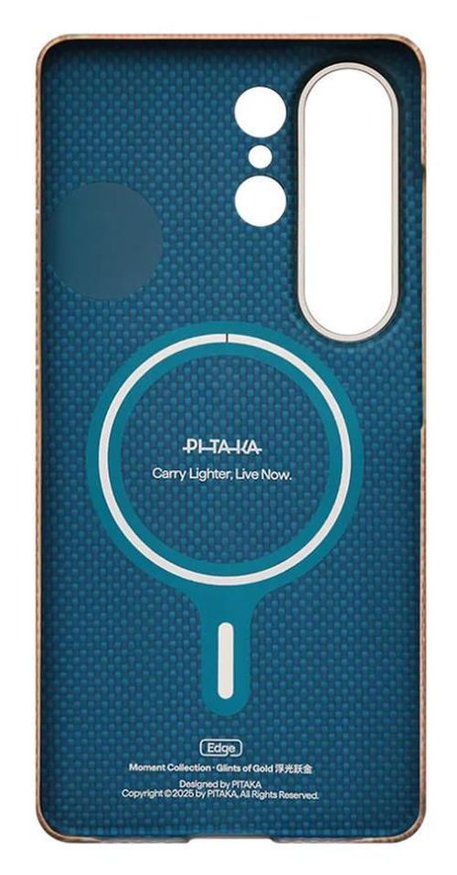 купить Чехол для смартфона Pitaka Samsung S26 Ultra (Golden Glint) (KS2606U) в Кишинёве 