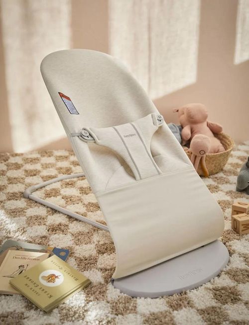 cumpără Leagăn pentru bebeluși BabyBjorn 006187A Bliss 3D jersey, Light Beige în Chișinău 