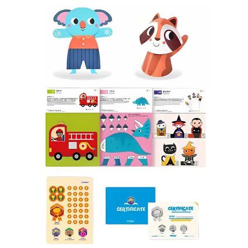 купить Набор для творчества Mideer MD3368 Let's Cut Paper, Nivelul 3 в Кишинёве 