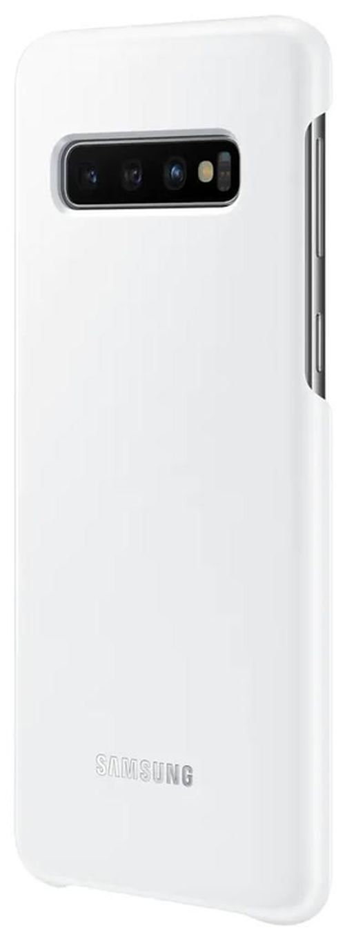 cumpără Husă pentru smartphone Samsung EF-KG973 LED Cover Galaxy S10 White în Chișinău 