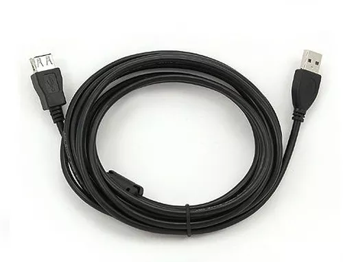 купить Gembird CCF-USB2-AMAF-10 Premium quality USB2.0 extension A-plug A-socket, cable 3 m,with ferrite core в Кишинёве 