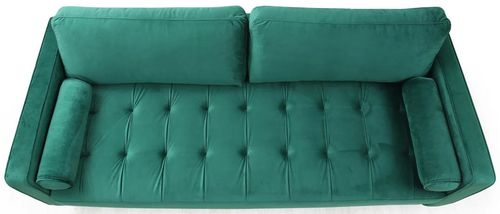 cumpără Canapea Trendy Roma-Verde, 90x70x215cm (3 locuri) în Chișinău 