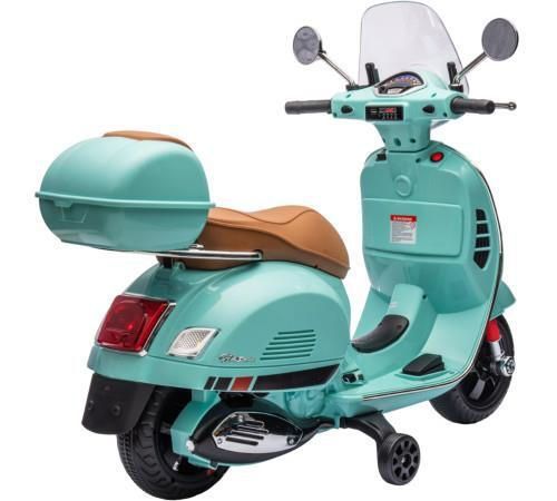 купить Электромобиль Chipolino ELMVE0251TG Мотоцикл Vespa GTS Super teal green в Кишинёве 