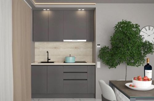 cumpără Mobilă pentru bucatarie ArtFlame GOLA Storm Grey (1.6 m.l.) în Chișinău 
