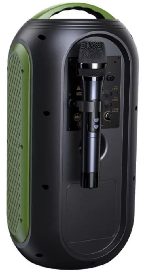 купить Аудио гига-система Remax RB-X9 Black+Green в Кишинёве 
