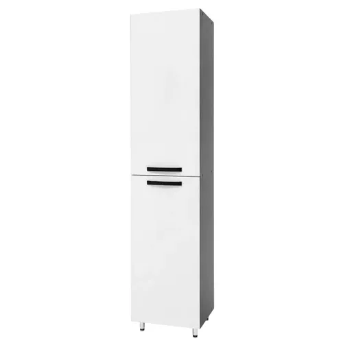 купить Шкаф-пенал Mashtab 10833 Agat 350x350x1900 Antracit Alb в Кишинёве 