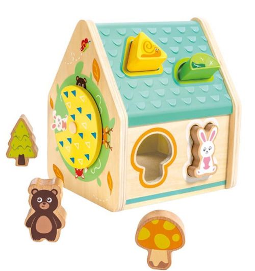 купить Головоломка Hape E0515 Sorter Căsuța cu animale в Кишинёве 