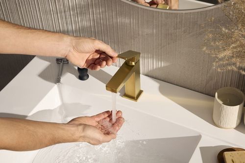 cumpără Baterie lavoar kfa armatura Logon матовое золото în Chișinău 