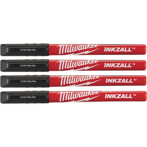 cumpără Instrument de marcare Milwaukee 48223164 Set markere pu santier cu varf ultra fin Negru în Chișinău 