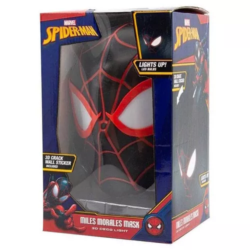 cumpără Lampă de veghe 3DLightFX 89759 Marvel Spiderman Miles Morales Face 3D în Chișinău 