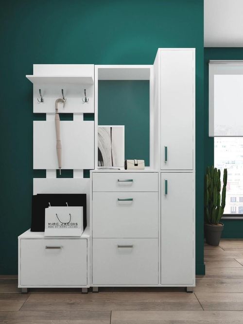 cumpără Raft pentru încălțăminte Fabrik Home Модуль 7 (600x495x285) Белый ясень în Chișinău 