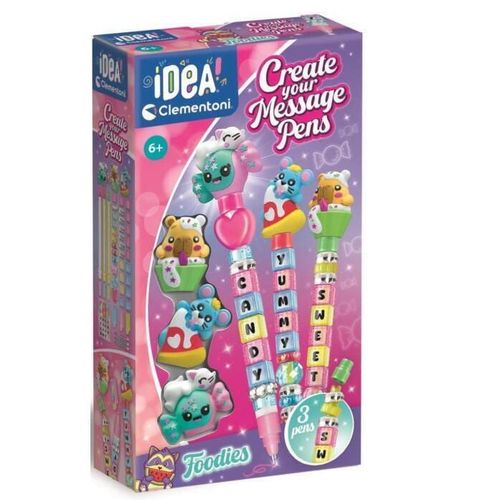 купить Набор для творчества Clementoni Set de crearea pixurilor Food (18399) в Кишинёве 