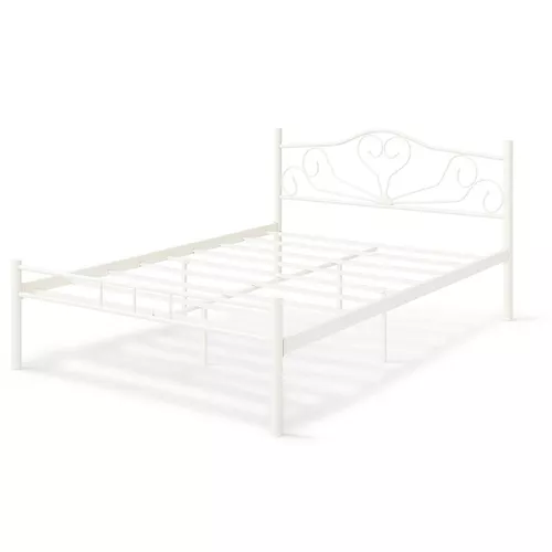 cumpără Pat Evger K-50 140x200cm White (без матраса) în Chișinău 