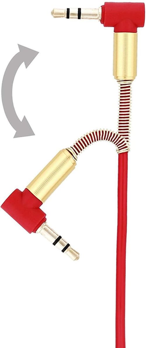 cumpără Cablu pentru AV Tellur TLL311061 Cable jack 3.5mm, 1.5m, Tellur Red în Chișinău 
