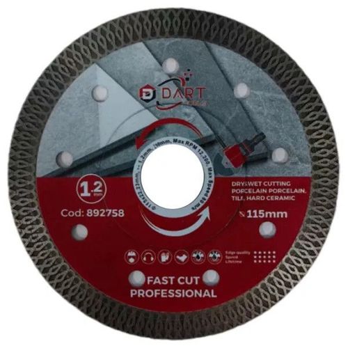 купить Диск отрезной Dart Tools 892758, de taiat gr-ie FastCut 115DX1.2TX22.23 в Кишинёве 