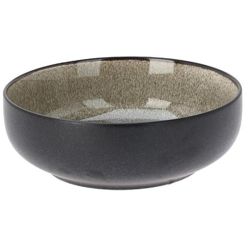 cumpără Bol Promstore 55061 Salatiera din ceramica 16cm, Reactiv Glaze Brown în Chișinău 