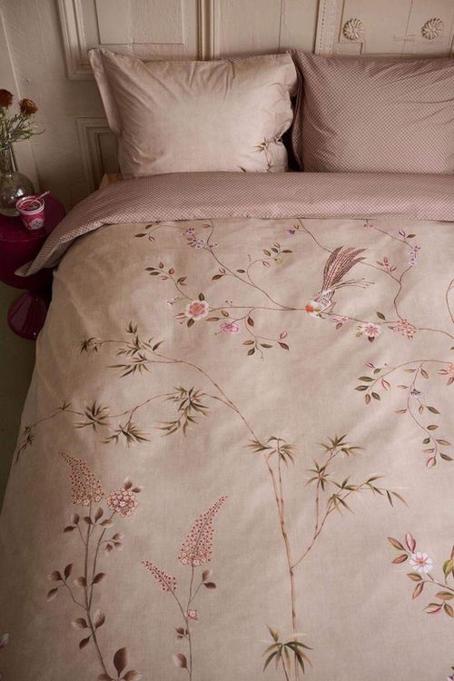 cumpără Textile de casă Pip Studio 331990 Bamboo Blossom box Khaki 140x200/220 în Chișinău 
