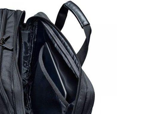 cumpără Dicota D30925 Top Traveller Dual ECO 14"-15.6", Eco-friendly shoulder bag and backpack with protection and convenience, Black (geanta laptop/сумка для ноутбука) în Chișinău 