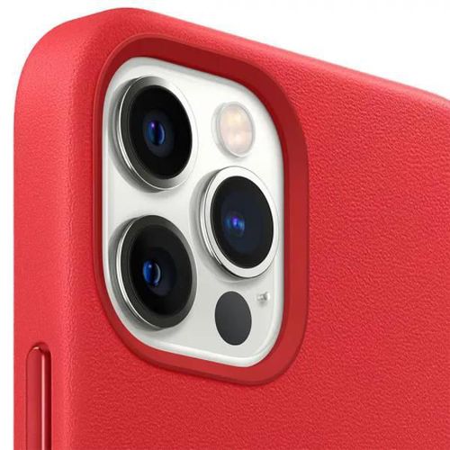 купить Чехол для смартфона Apple iPhone 12 Pro Max Leather Case with MagSafe PRODUCTRED MHKJ3 в Кишинёве 