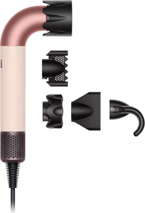 купить Фен Dyson HD17 Supersonic r Straight+Wavy, Ceramic Pink/Rose Gold в Кишинёве 