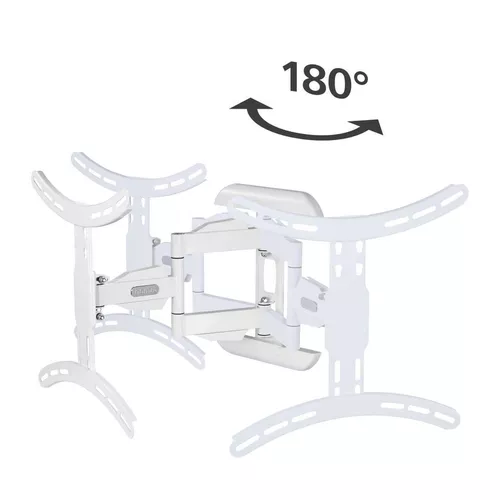 купить Крепление настенное для TV Hama 118675 Fullmotion TV Wall Bracket, 3 stars, 165 cm (65), white в Кишинёве 