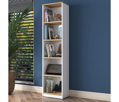 купить Офисный стеллаж Rani HC111 White Walnut в Кишинёве 