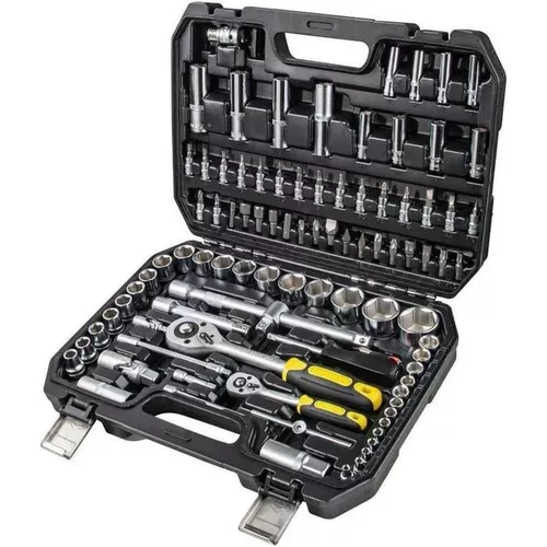 cumpără Set de unelte de mână Topmaster 339205 94 buc, 1/4&1/2 CR-V TMP în Chișinău 