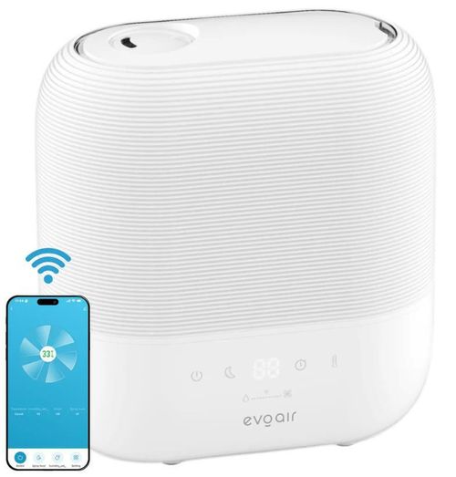 cumpără Umidificator de aer EvoAir UMIVA 4700 Smart, Wifi, Rezervor 4.8L, Capacitate de umidificare 400ml/h în Chișinău 