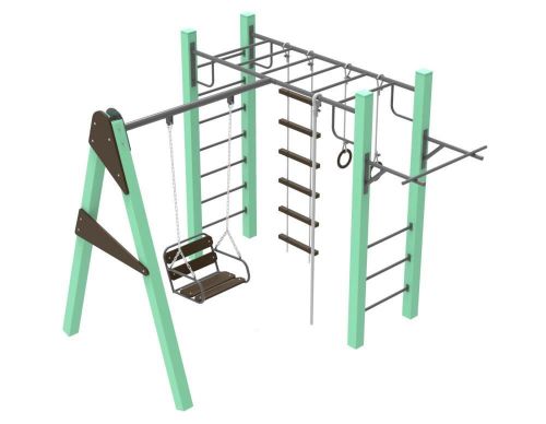купить Уличный тренажер Kidigo Все сразу (21071) в Кишинёве 