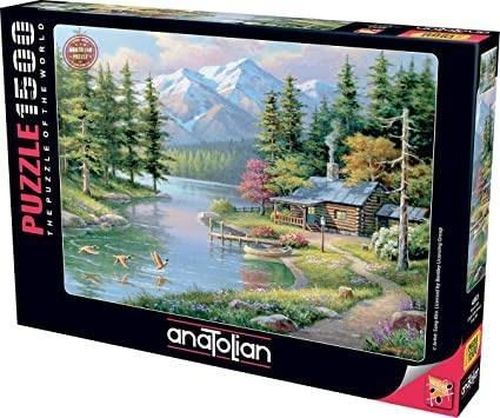 купить Головоломка Anatolian A4554 Puzzle 1500 elemente Odihna canotaj в Кишинёве 