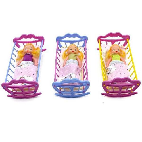 купить Кукла Maximus MXMG135 Pătuț cu păpușă în asort. в Кишинёве 