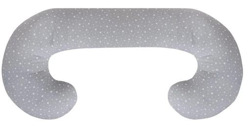 cumpără Pernă pentru gravide și mame care alăptează Ceba Baby W-705-000-739 Physio Duo Jersey Grey Stars, 300cm în Chișinău 