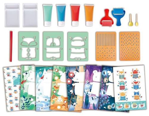 cumpără Set de creație Hape E1067 Set de creativitate Pictură distractivă cu burete în Chișinău 