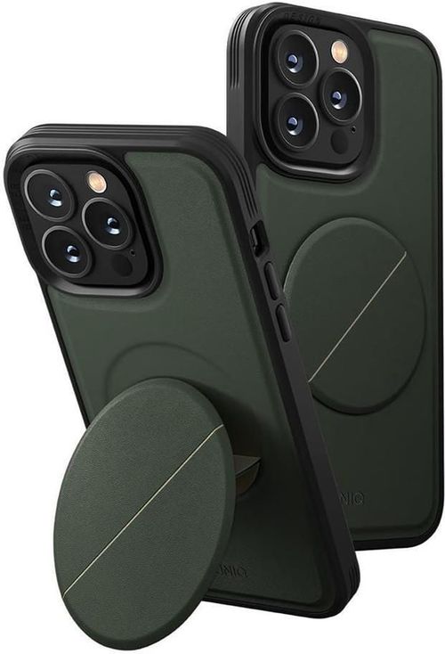 cumpără Husă pentru smartphone UNIQ PC Hard Novo for iPhone 14 Pro, Green în Chișinău 