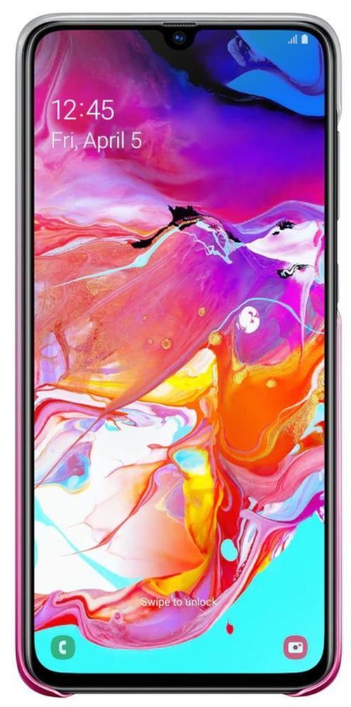 купить Чехол для смартфона Samsung EF-AA705 Gradation Cover A70 Pink в Кишинёве 