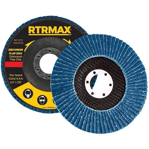 cumpără Disc de șlefuire RTRMAX RDZ12580 FLAP циркониевый 125 мм/P80 în Chișinău 