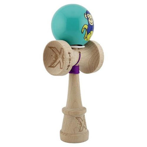 купить Активная игра Essa 164577 Kendama Super Sticky X Original, 7.5x6x18cm, Maimuță, turcoaz в Кишинёве 