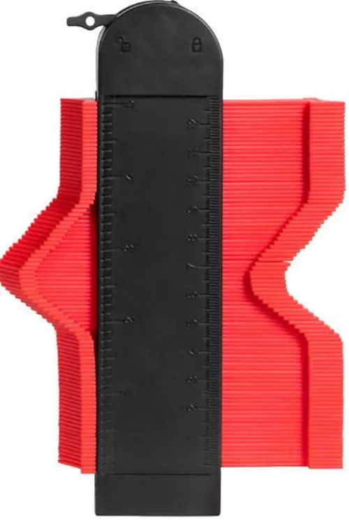 купить Линейка Beorol 1320674 rigla-sablon pentru gresie 125mm в Кишинёве 