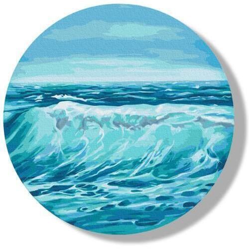 cumpără Tablou pe numere BrushMe RC00065FC (fără cutie) Valuri în Chișinău 