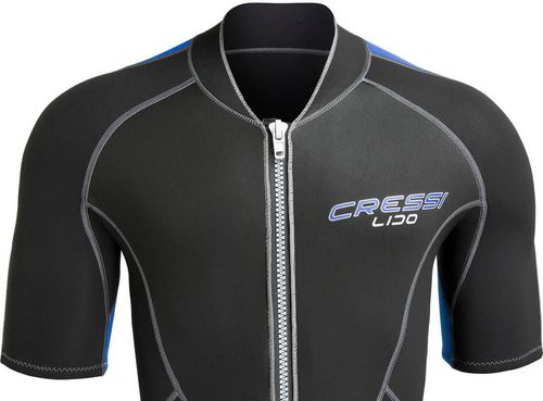 cumpără Accesoriu pentru înot Cressi-Sub LIDO SHORTY WETSUIT black/blue 2mm L/4 (LV455004) în Chișinău 