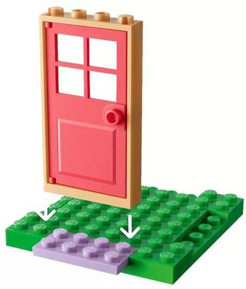 cumpără Set de construcție Lego 11212 Gabby's Dollhouse Casa de gradina a zanei Kitty în Chișinău 
