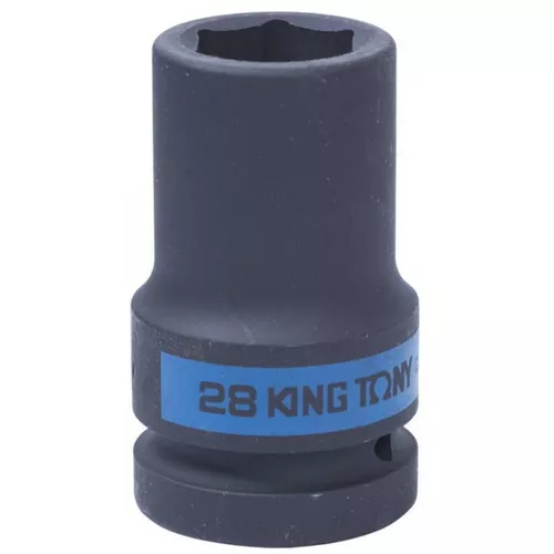 cumpără Set de tubulare, bite, duze King Tony 843528M cap tubular de impact adânc 1" 28mm în Chișinău 