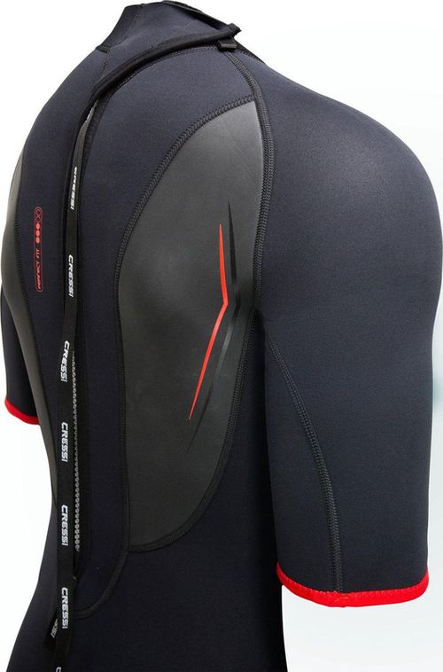 cumpără Accesoriu pentru înot Cressi-Sub Costum neopren ALTUM SHORTY WETSUIT 3mm black/red 2XL/6 (XLV436026) în Chișinău 