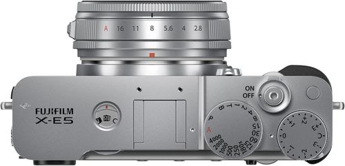купить Фотоаппарат беззеркальный FujiFilm X-E5 silver/ XF23mmF2.8 R WR в Кишинёве 