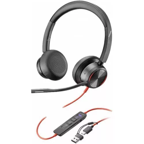 купить Наушники игровые Poly BW 8225 Stereo -M USB-C HS +USB-C/A (8X225AA) в Кишинёве 