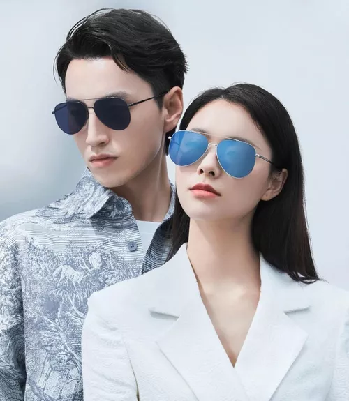 cumpără Ochelari de protecție Xiaomi Mijia Sunglasses Pilota Blue în Chișinău 