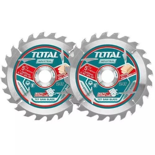 cumpără Disc de tăiere Total tools TAC2331403 disc fierastrau circular 140x20mm T24 (2buc) în Chișinău 