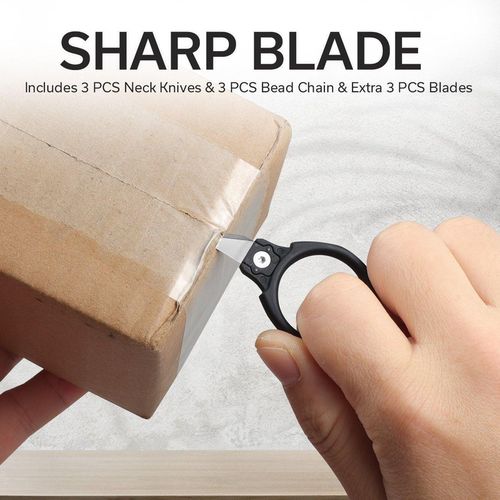 купить Нож походный Civivi C22022A-2 Quick Snip, mâner ABS, mini, 3buc. в Кишинёве 