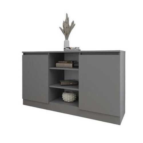 cumpără Comodă Smartex (16256) Т5 140cm Grafit în Chișinău 