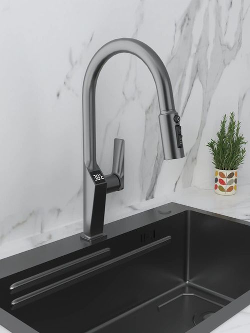 cumpără Bateria bucătărie Backer TOR 3425PF Gun Grey în Chișinău 